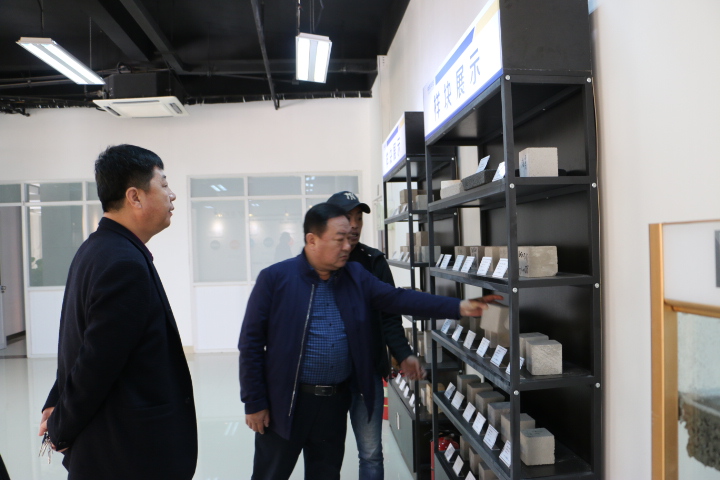 熱烈歡迎煙臺市建設局領導蒞臨我司考察指導